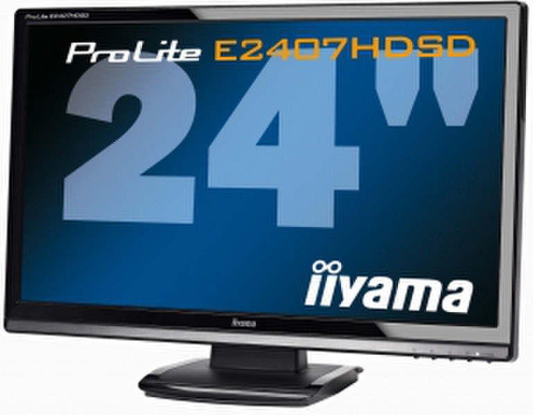 iiyama ProLite E2407HDSD-B 24Zoll Schwarz Computerbildschirm