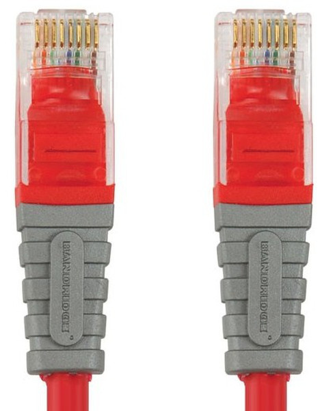 Bandridge BCL7102 2м Красный сетевой кабель