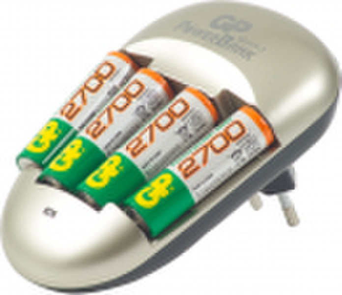 GP Batteries Mid-Range Series PowerBank Quick 3 & 4 x 2700NiMH