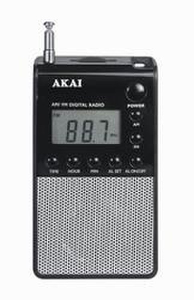 Akai Personal Pocket Radio Персональный Аналоговый Черный, Cеребряный радиоприемник