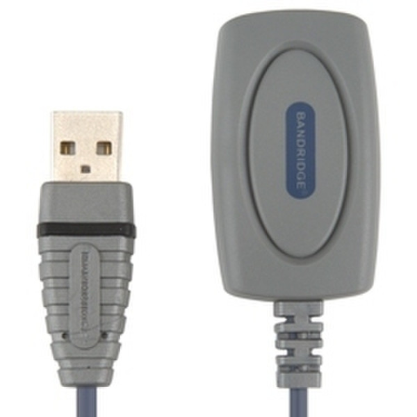 Bandridge BCP5305 5m USB A USB B Grau USB Kabel