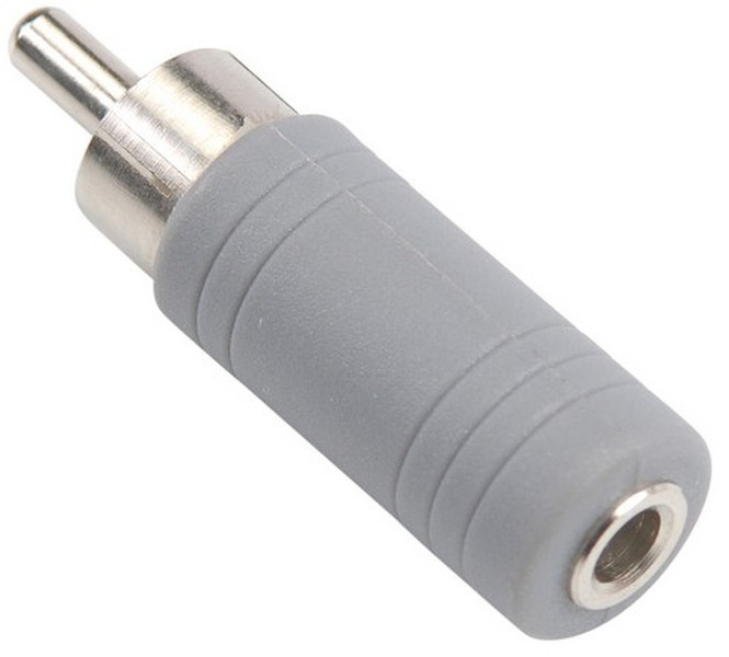 Bandridge BAP113 RCA M 3.5mm F Mono Grey cable interface/gender adapter