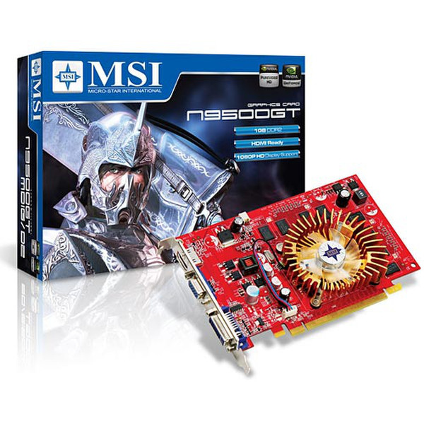 MSI V157-008R GeForce 9500 GT 1GB GDDR2 Grafikkarte