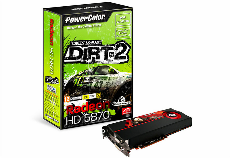 PowerColor AX5870 1GBD5-MDHG-G 1GB GDDR5 graphics card