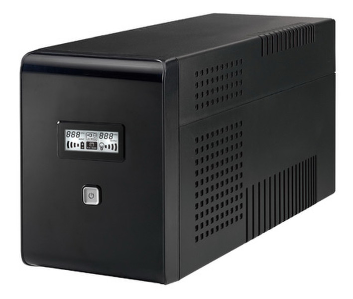 Aiptek VI 2000 LCD 2000VA Black uninterruptible power supply (UPS)