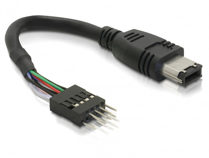 DeLOCK FireWire Cable 0.016m Schwarz Firewire-Kabel
