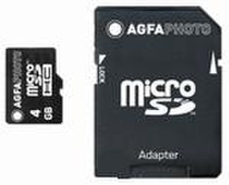 AgfaPhoto Mobile Micro SDHC 4GB MicroSDHC memory card