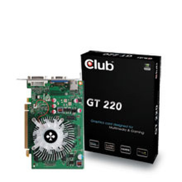 CLUB3D GT 220 GeForce GT 220 GDDR3