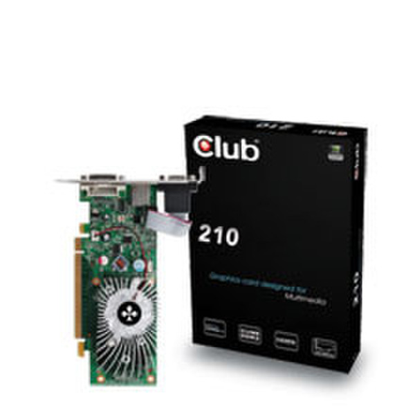 CLUB3D CGNX-212LI GeForce 210 GDDR2 Grafikkarte