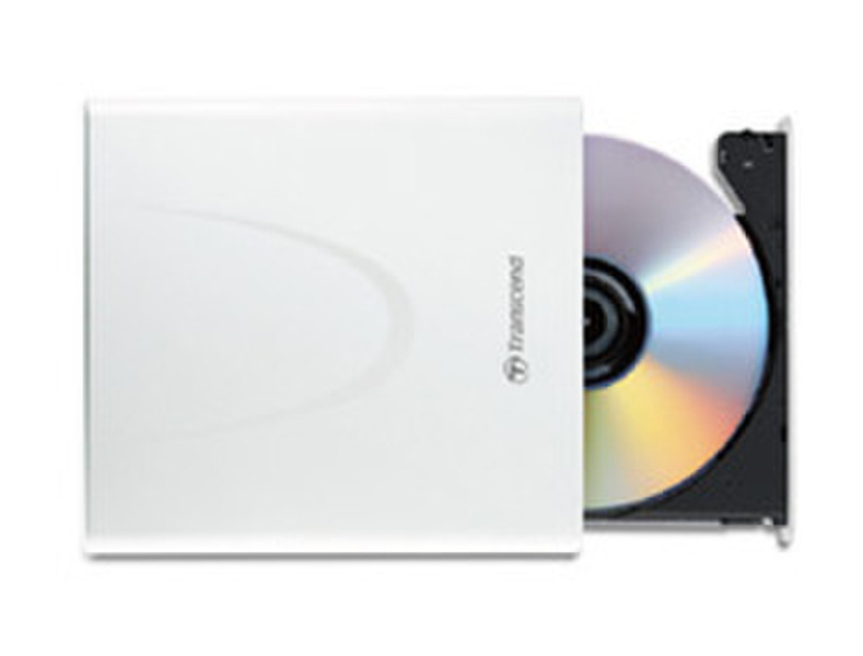 Transcend slim portable White optical disc drive