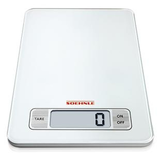 Soehnle Page Electronic kitchen scale Cеребряный, Белый