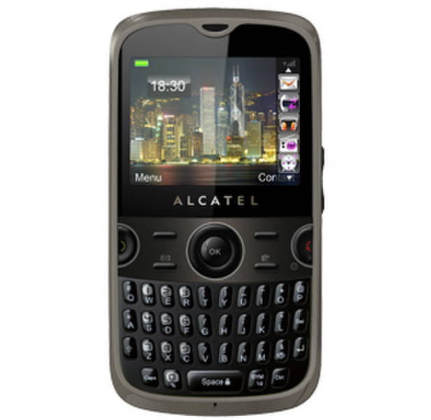 Alcatel One Touch OT-800 TRIBE Schwarz, Grau Smartphone