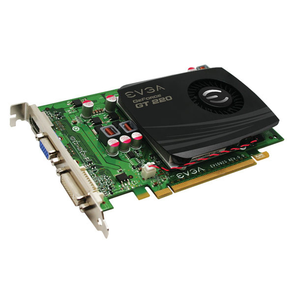 EVGA 01G-P3-1226-LR GeForce GT 220 1GB GDDR3 Grafikkarte