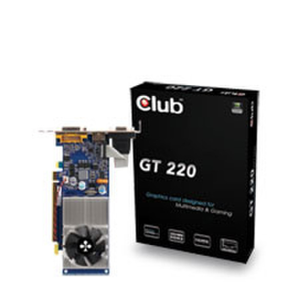 CLUB3D GT 220 GeForce GT 220 1GB GDDR2