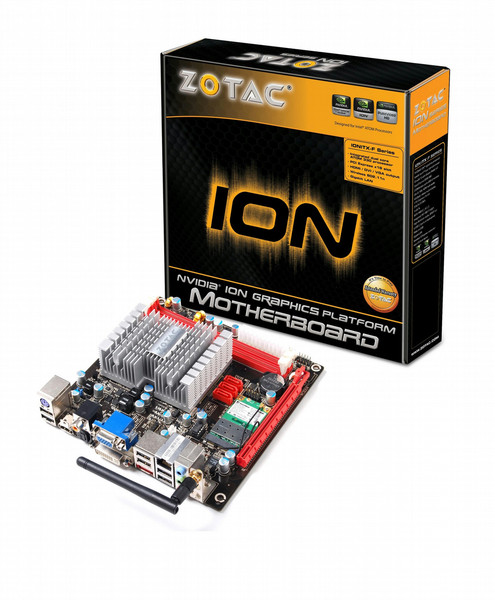 Zotac IONITX-F-E NA (интегрированный CPU) Mini ATX материнская плата