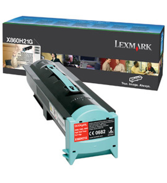 Lexmark X860H21G 35000страниц Черный тонер и картридж для лазерного принтера