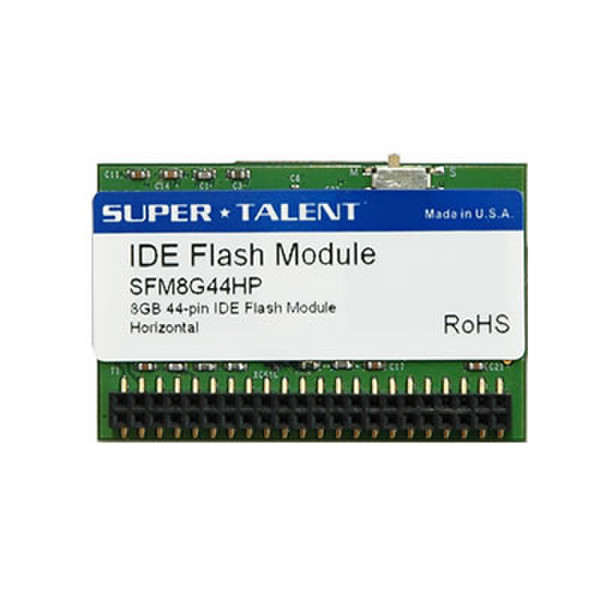 Super Talent Technology 8GB 44H IDE Flash Disk Module 8ГБ IDE карта памяти