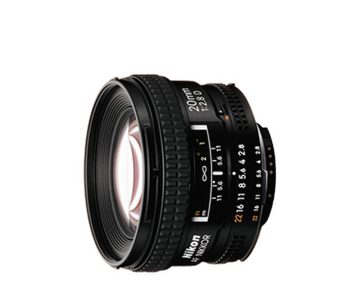 Nikon AF NIKKOR 20mm f/2.8D SLR Ultra-wide lens Черный