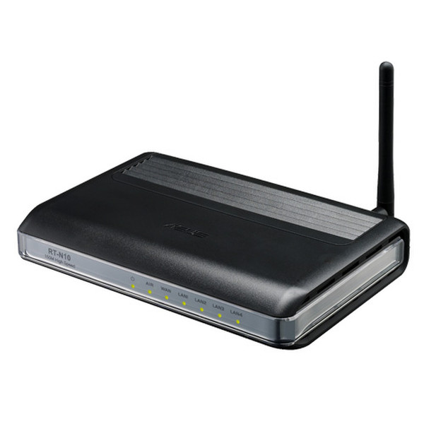 ASUS RT-N10 Fast Ethernet Black wireless router