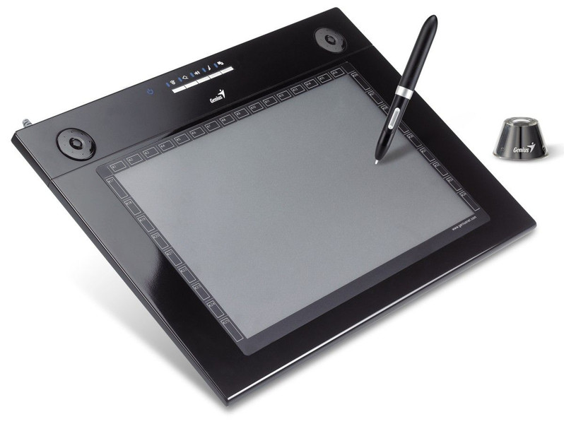 Genius G-Pen M712X 4000линий/дюйм 304 x 184мм USB Черный графический планшет