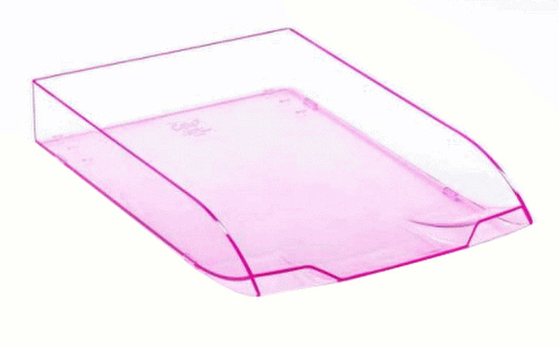 CEP CF2 Letter Tray Polystyrene Pink desk tray