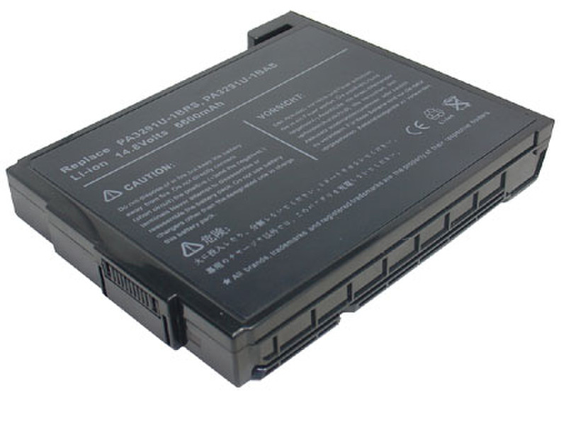 Toshiba Satellite P20 12 cell battery pack Литий-ионная (Li-Ion) 6600мА·ч 14.8В аккумуляторная батарея