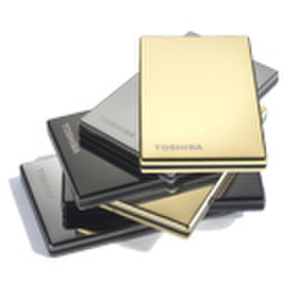 Toshiba StorE Steel 2.0 640GB Gold external hard drive