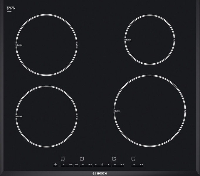 Bosch PIE651T14E Встроенный Induction hob Черный плита