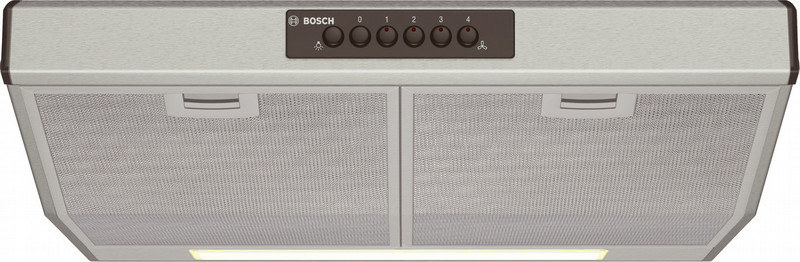 Bosch DHU665U Semi built-in (pull out) 600m³/h Silver cooker hood