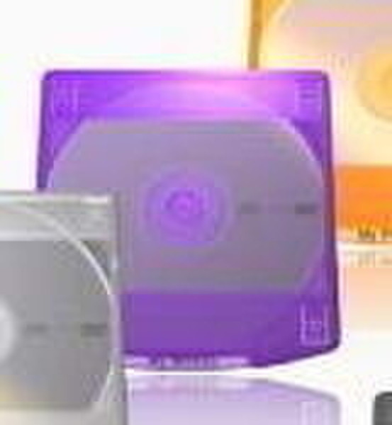 TDK Attachable case violet 1discs Violet