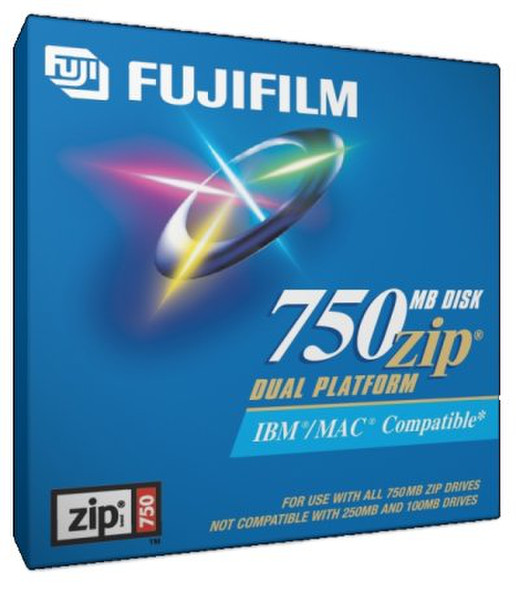 Fujifilm ZIP Disk 750MB 3.5" DOS 750МБ zip-диск
