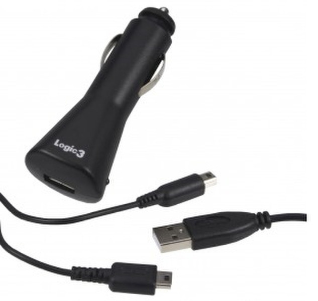 Logic3 DSi & DSL Car Charger Black power adapter/inverter