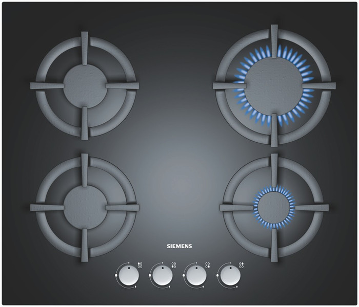 Siemens EP616PB20E Встроенный Gas hob Черный плита