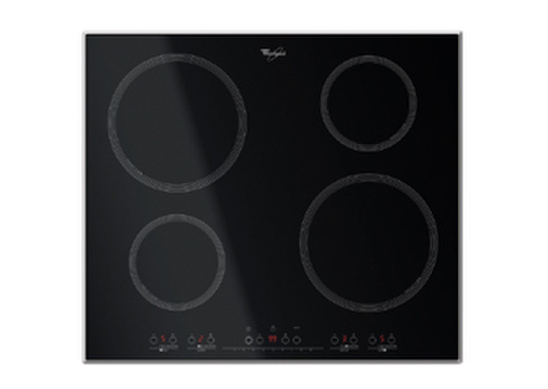 Whirlpool ACM703IX Встроенный Electric hob Черный плита