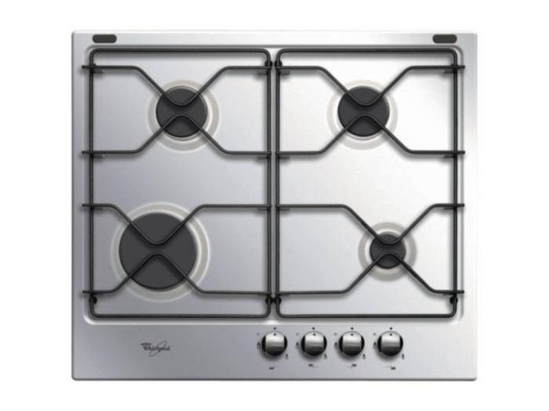 Whirlpool AKT 607 Встроенный Gas hob Нержавеющая сталь