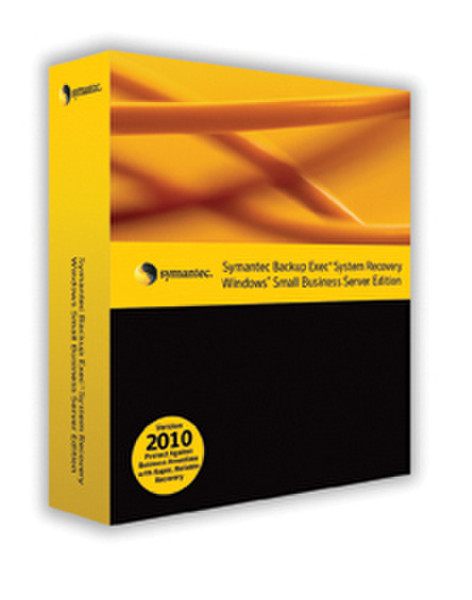 Symantec Backup Exec System Recovery 2010 Small Business Server