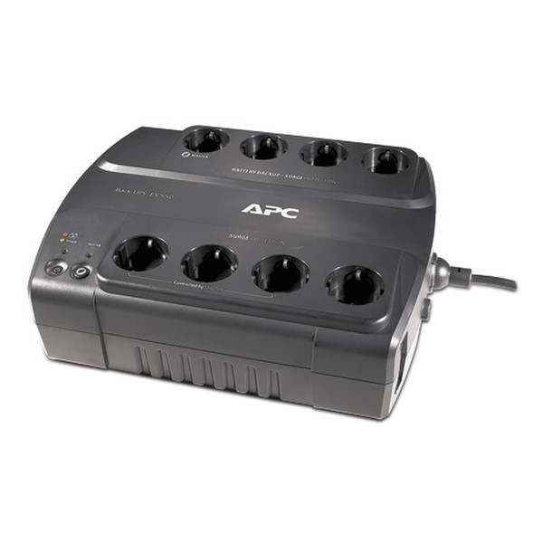 APC Back-UPS Standby (Offline) 550VA Compact Black uninterruptible power supply (UPS)