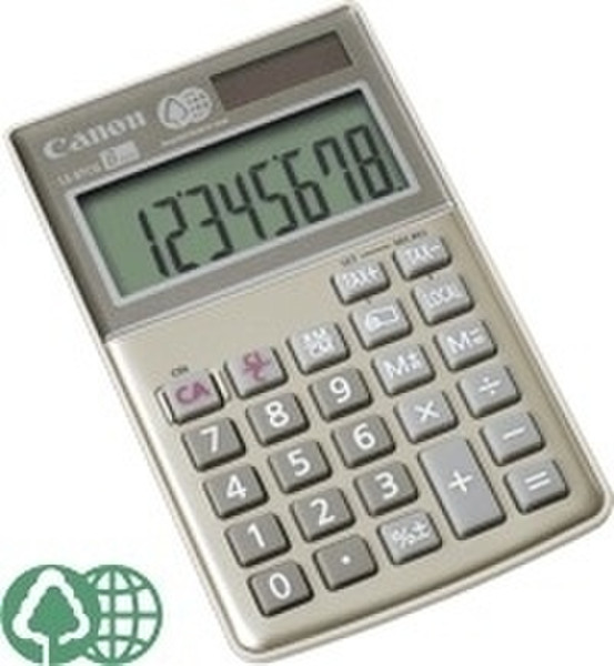 Canon LS-8TCG Pocket Basic calculator Silver