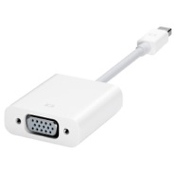 Apple Mini DisplayPort to VGA Adapter Mini Display VGA Белый кабельный разъем/переходник