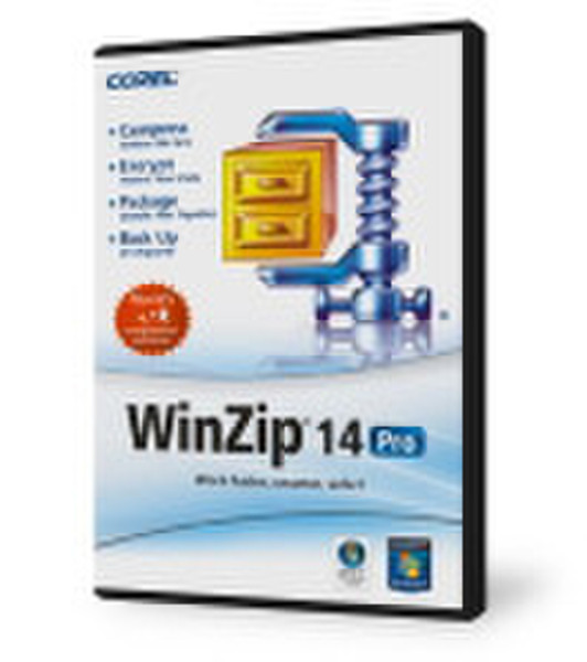 Corel Winzip 14 Professional, 1user, Win, Box