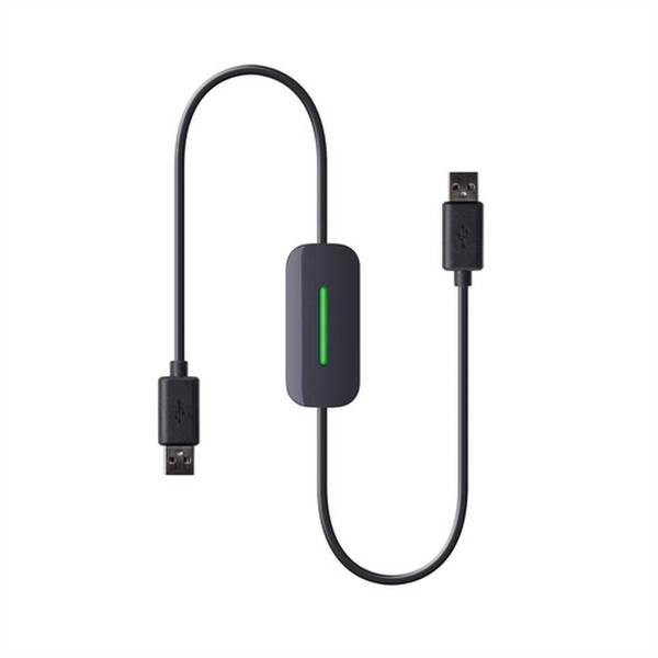 Belkin Easy Transfer Cable / Windows 7 1.8м Черный кабель USB