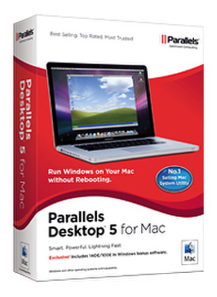 Parallels Desktop for Mac 5.0, SMB 5 License Pack, DE