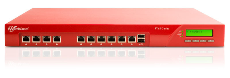 WatchGuard Trade up to XTM 830 and 2-Y Security Bundle 5000Mbit/s hardware firewall