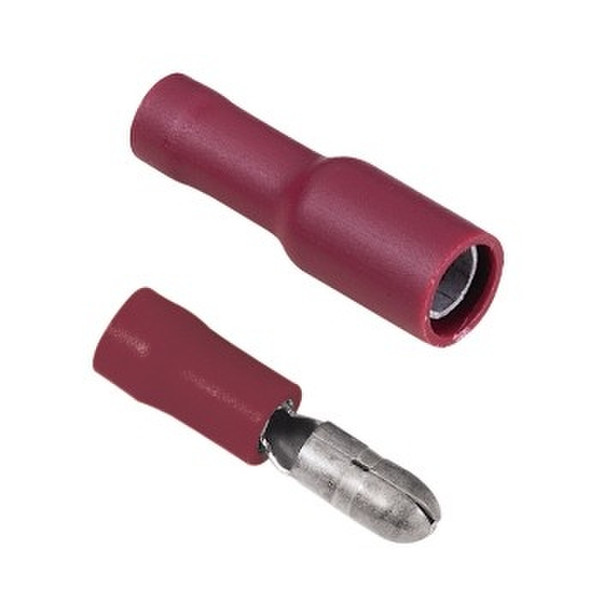 Hama Set Bullet Connectors/Receptacles Red wire connector