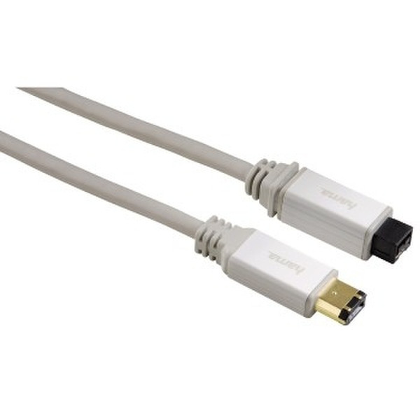 Hama FireWire Cable, 1.5m 0.5м Белый FireWire кабель