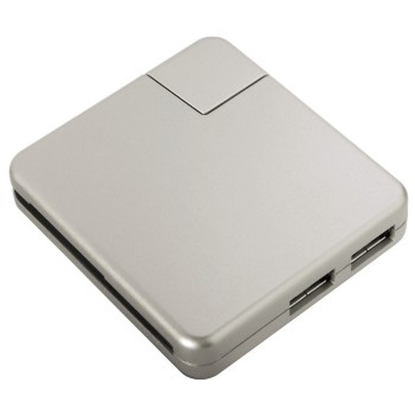 Hama Cardreader Combi USB 2.0 Cеребряный устройство для чтения карт флэш-памяти
