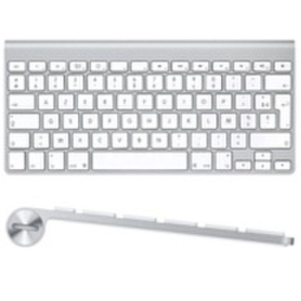 Apple Clavier sans fil FR Bluetooth QWERTY Cеребряный клавиатура