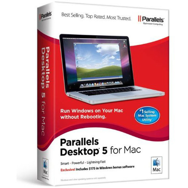 Parallels Desktop 5.0 f/ Mac, 10-99u, GER