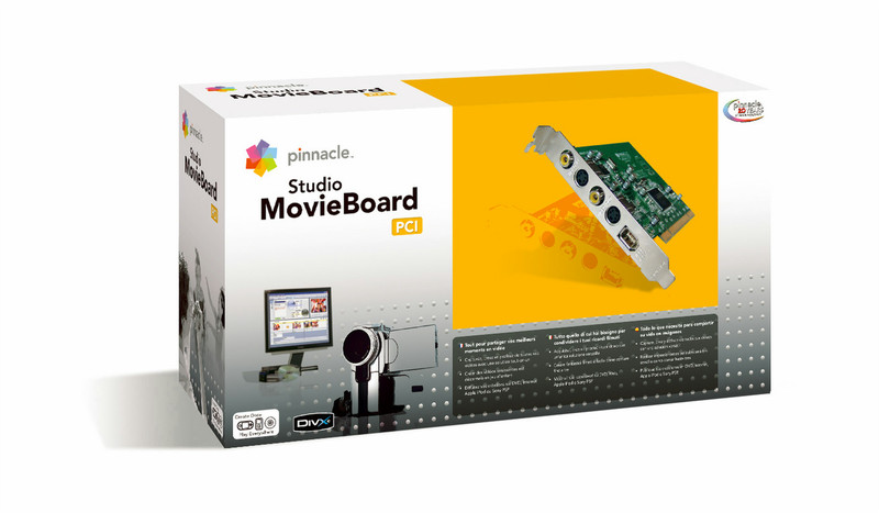 Pinnacle Studio MovieBoard, ES Внутренний устройство оцифровки видеоизображения
