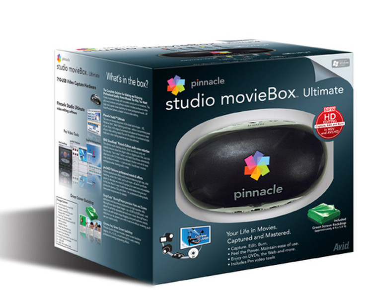 Pinnacle Studio MovieBox Ultimate, ES устройство оцифровки видеоизображения